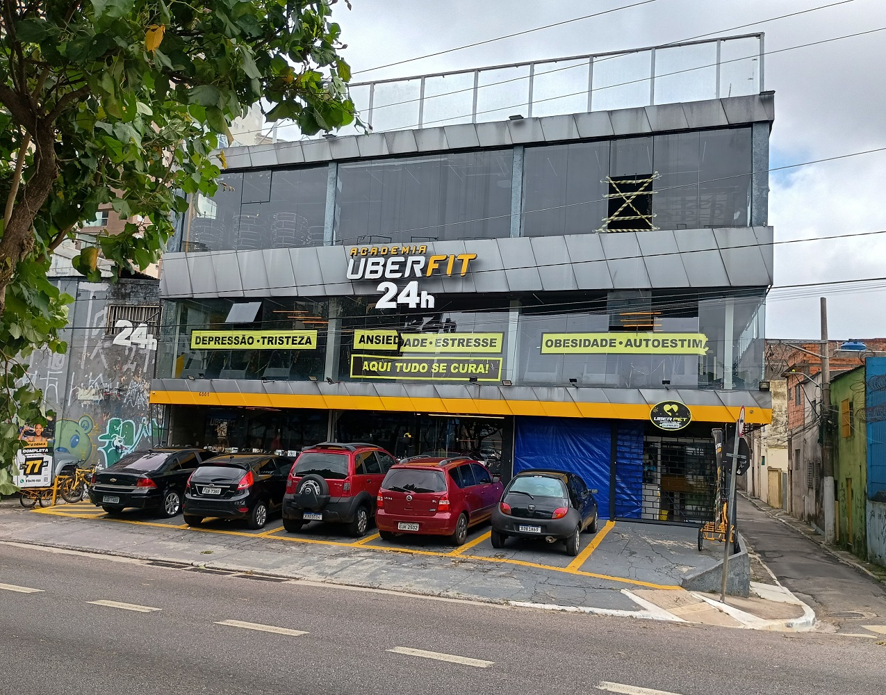 academia uberfit estrutura